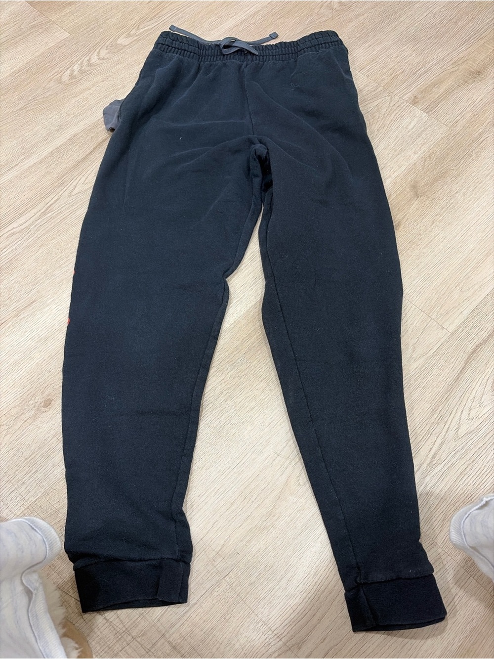 Fleece Jogger Pants w Calabasas Written on Side